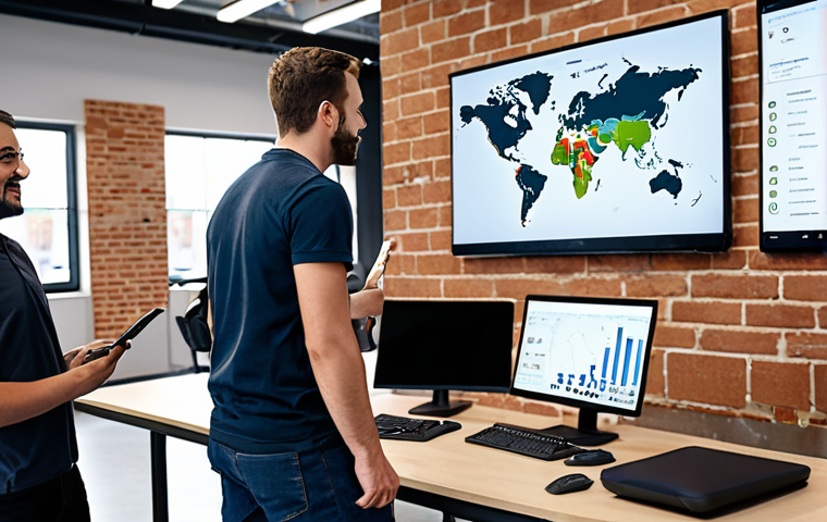 **

A diverse team of drone delivery professionals brainstorming in a modern, open office. Include engineers, logistics experts, and customer service representatives. The atmosphere should be collaborative and innovative, with large displays showing drone flight paths and customer feedback data. Focus on showing the "team building" aspect of a drone delivery startup.

**